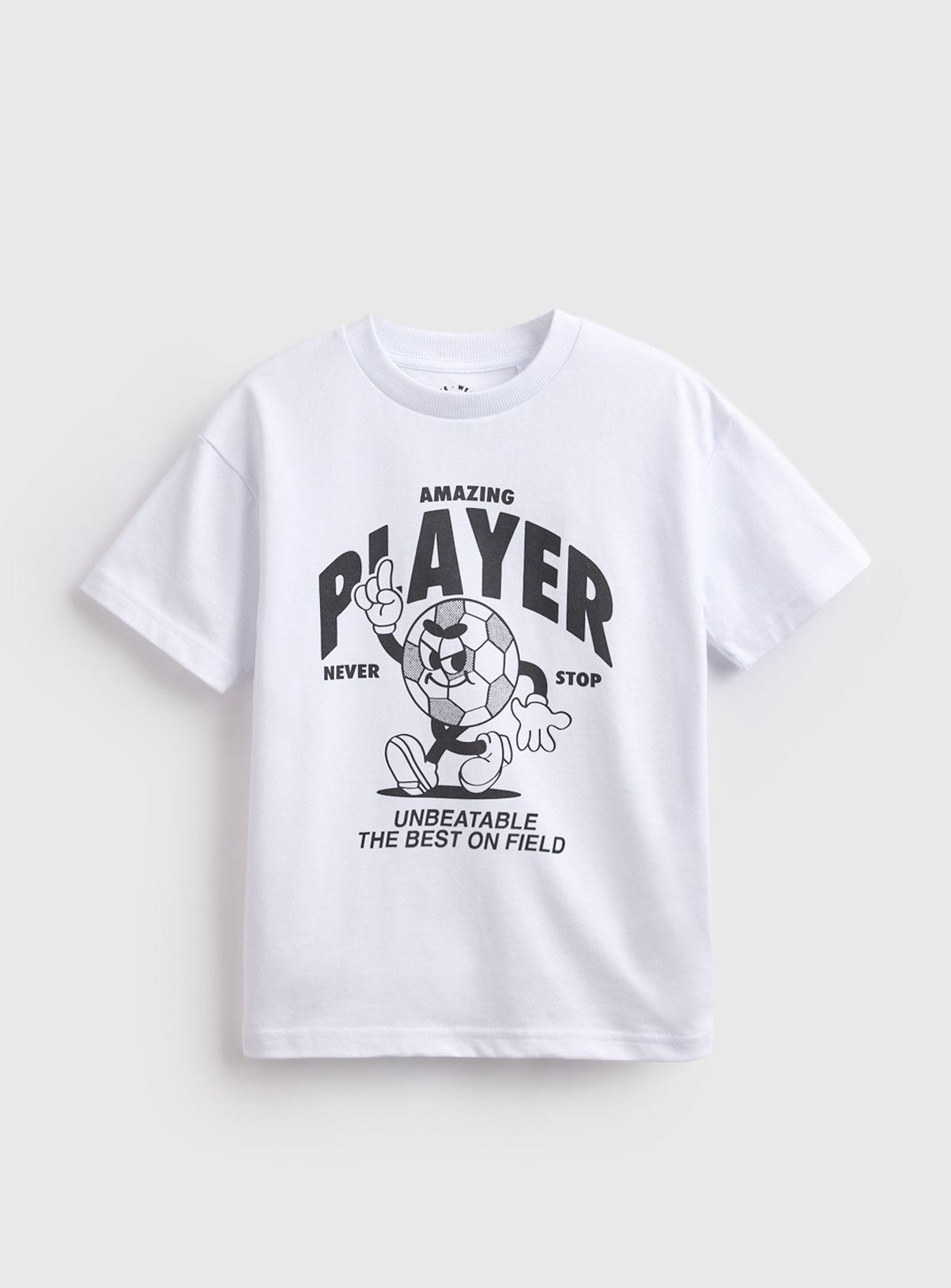 Mono Football Printed T Shirt 8 years