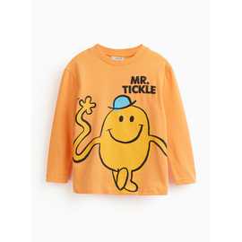 Mr Men Character Print Long Sleeve T-Shirt
