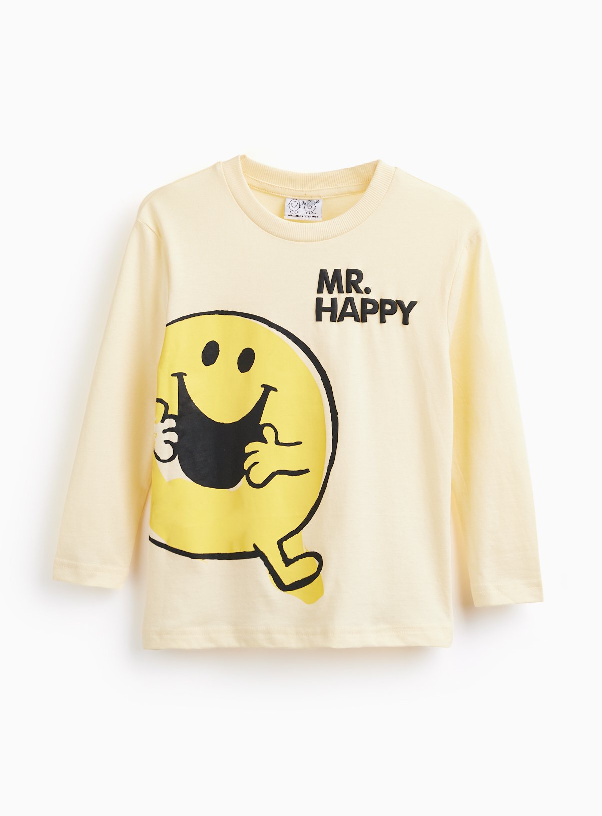 Mr Men Character Print Long Sleeve T-Shirt 