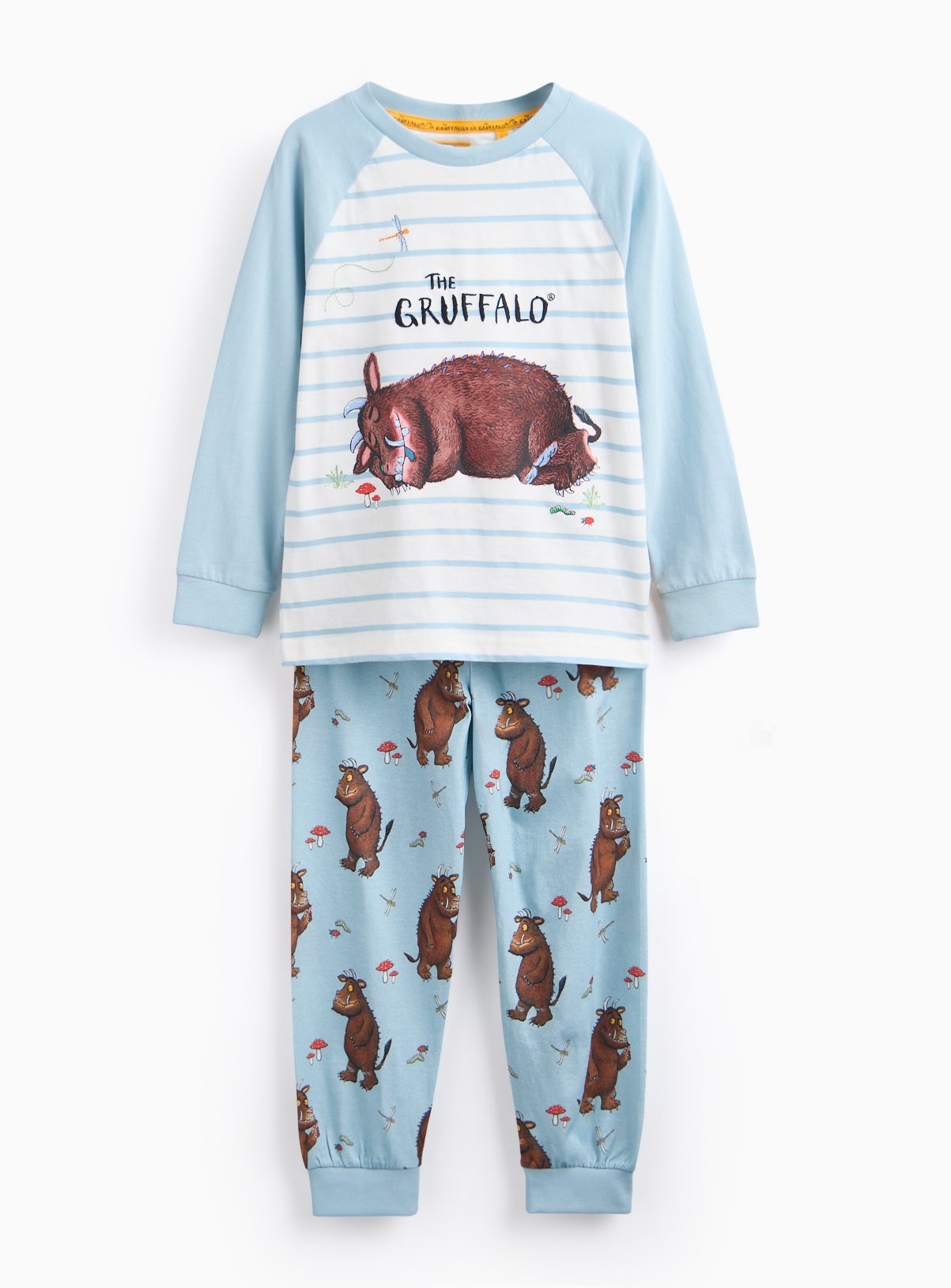 Blue Gruffalo Print Pyjama Set