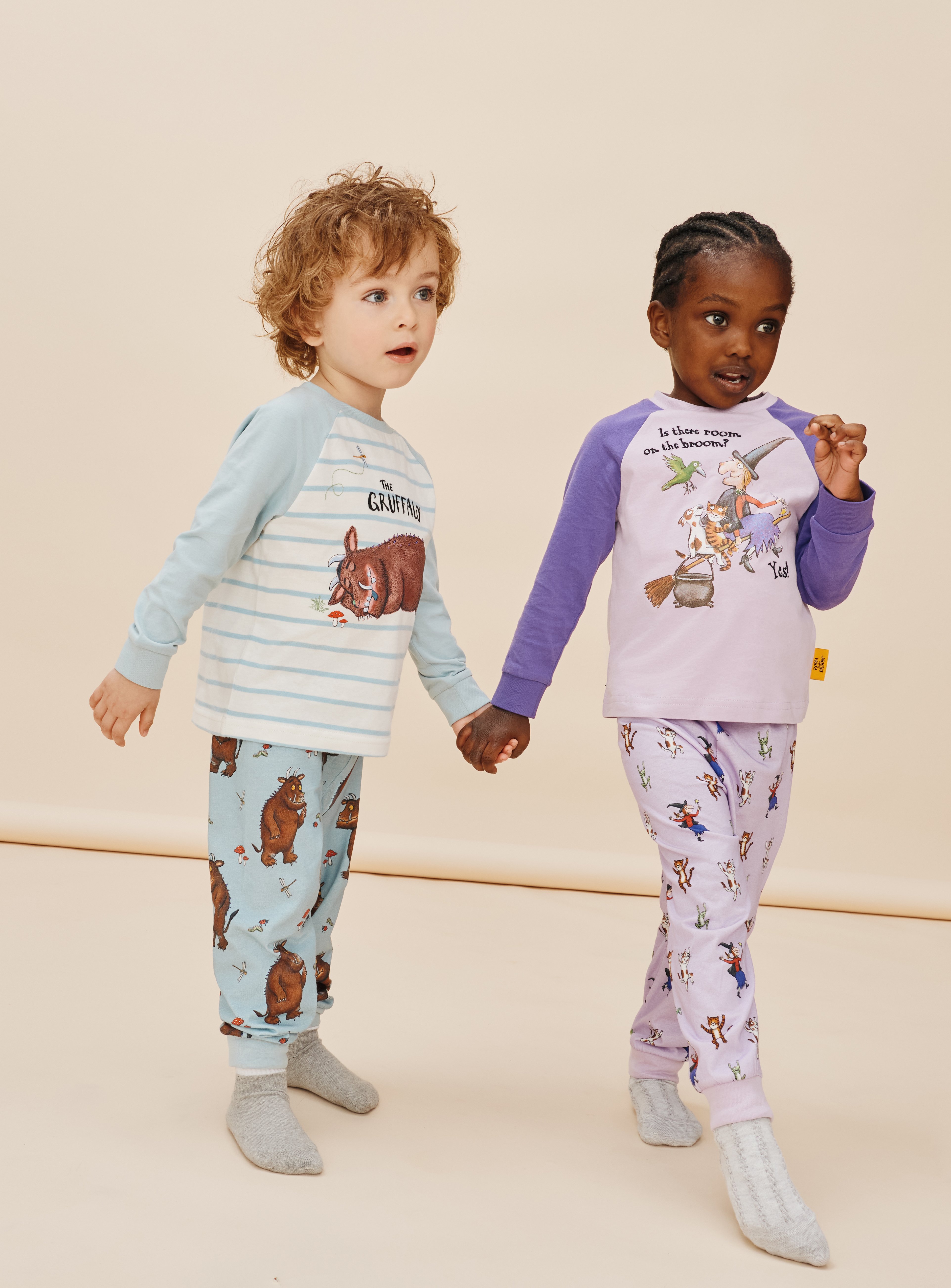 Blue Gruffalo Print Pyjama Set 