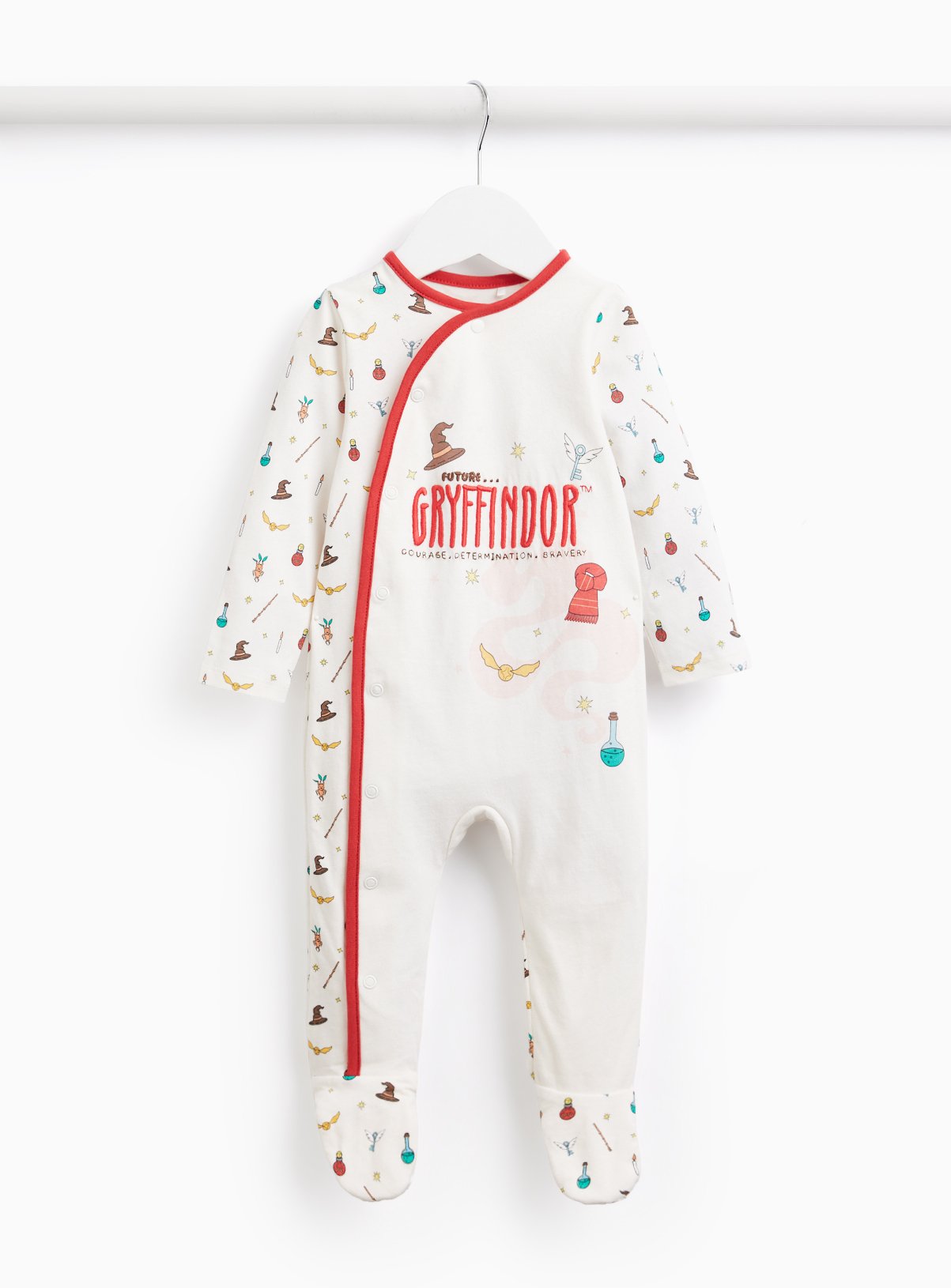 Harry Potter Gryffindor Print Sleepsuit 12-18 months