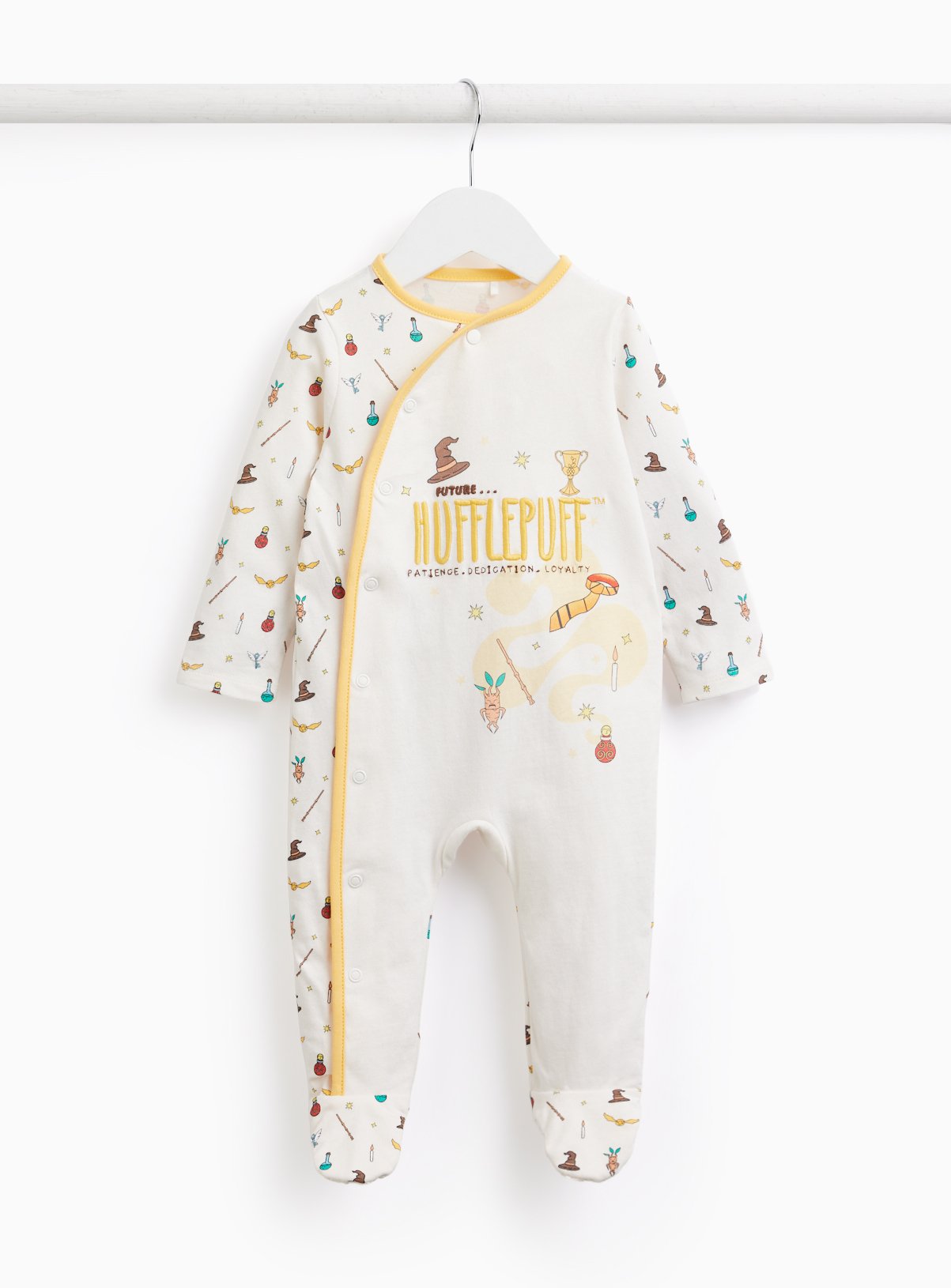 Harry Potter Hufflepuff Print Sleepsuit 12-18 months
