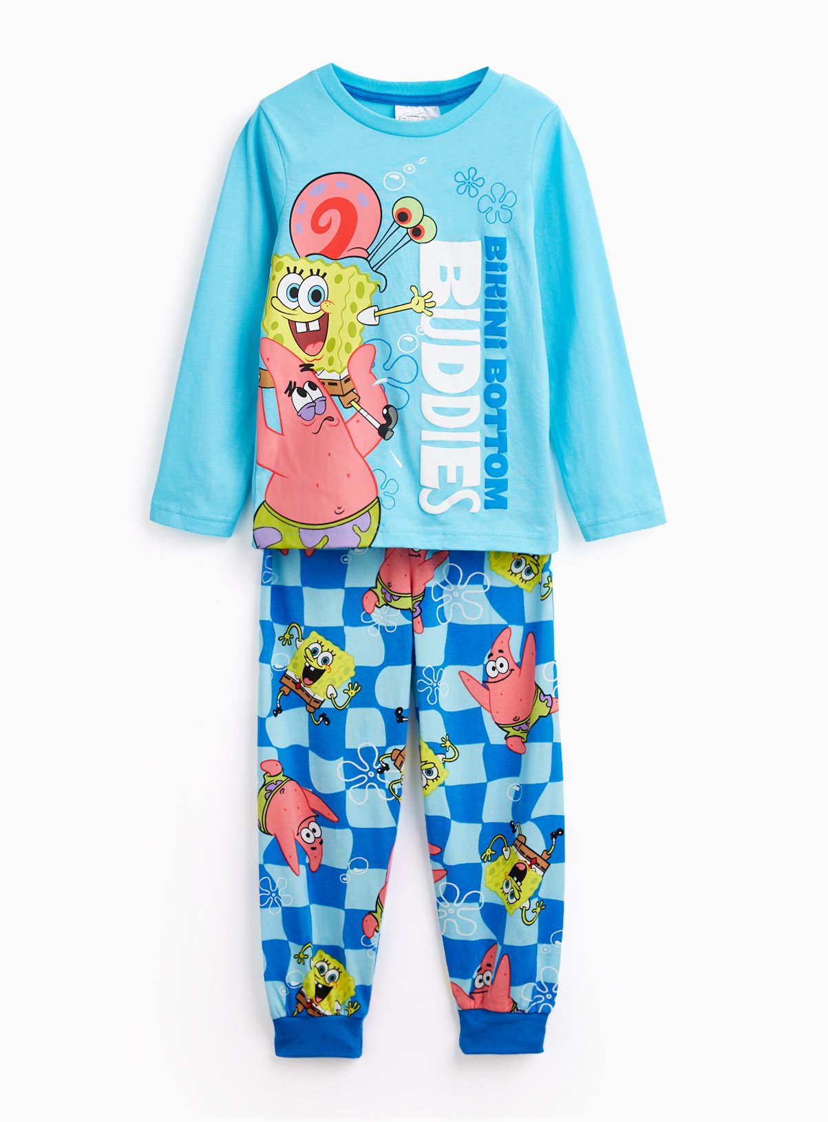 SpongeBob SquarePants Character Print Pyjamas 