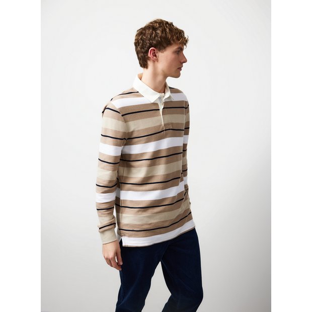 Buy The Cream Striped Rugby Shirt XXXXL | Sweatshirts and hoodies | Tu