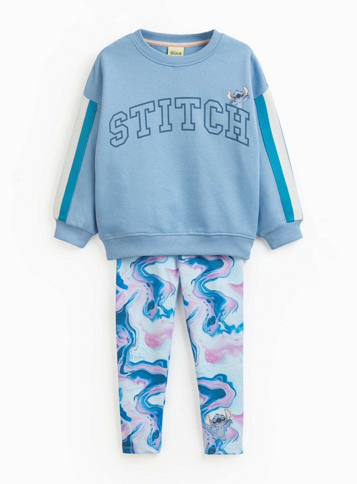 Blue Stitch Graphic Active Set 10 years