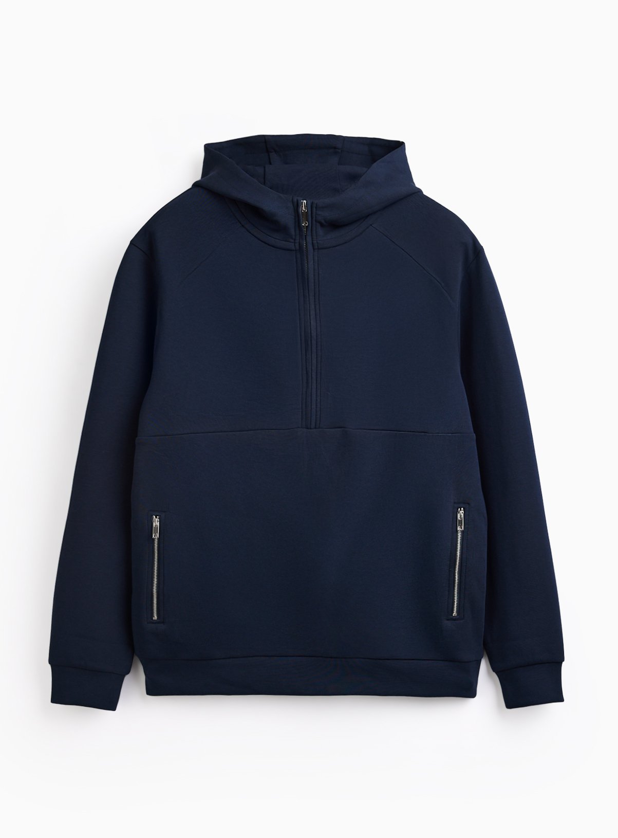 Navy Scuba Quarter Zip Co-ord Hoodie XXXXL