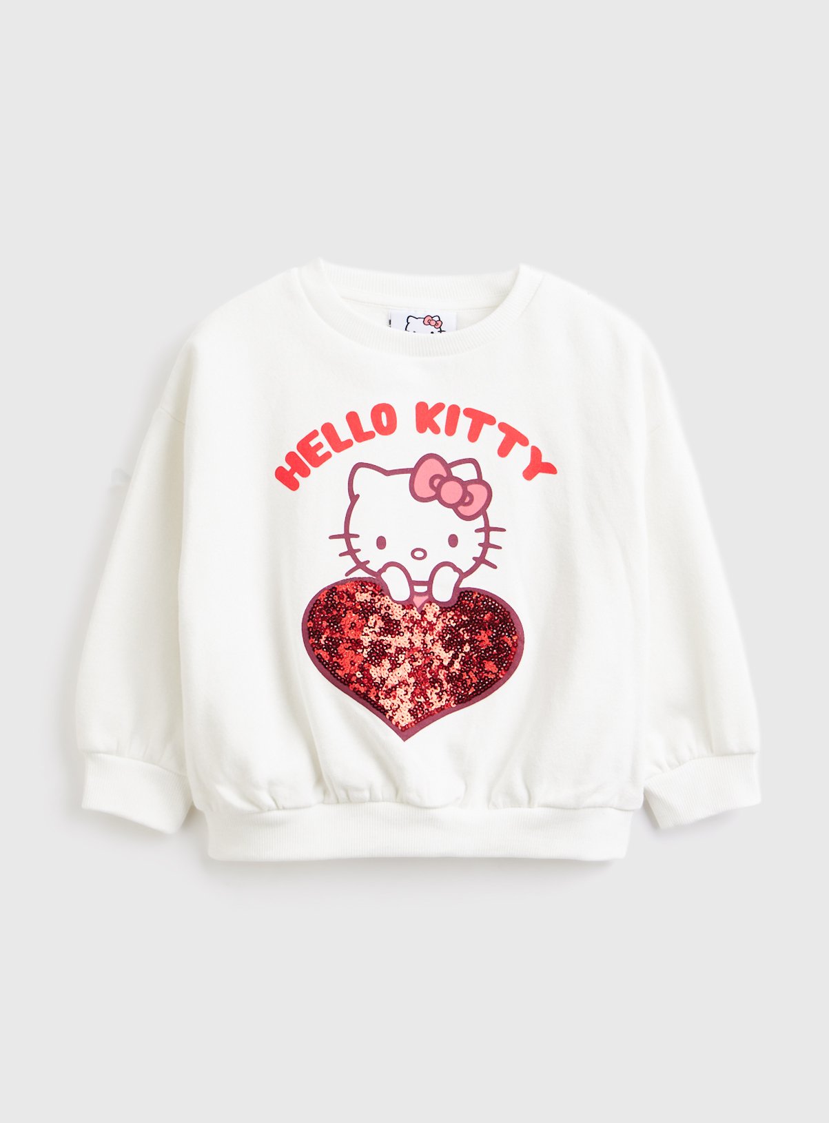Cream Hello Kitty Graphic Sweatshirt 