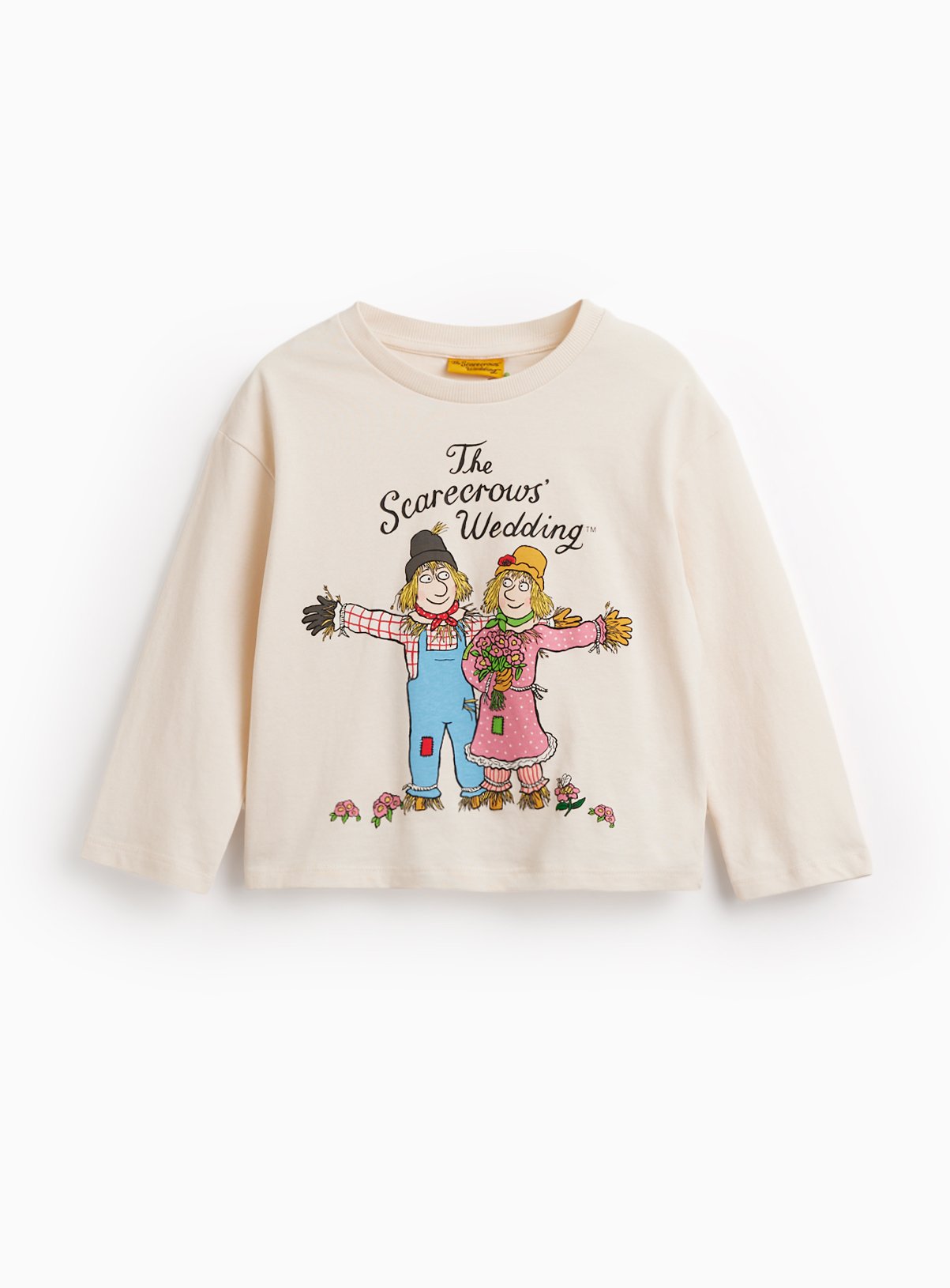Cream The Scarecrows' Wedding Print Long Sleeve Tee 