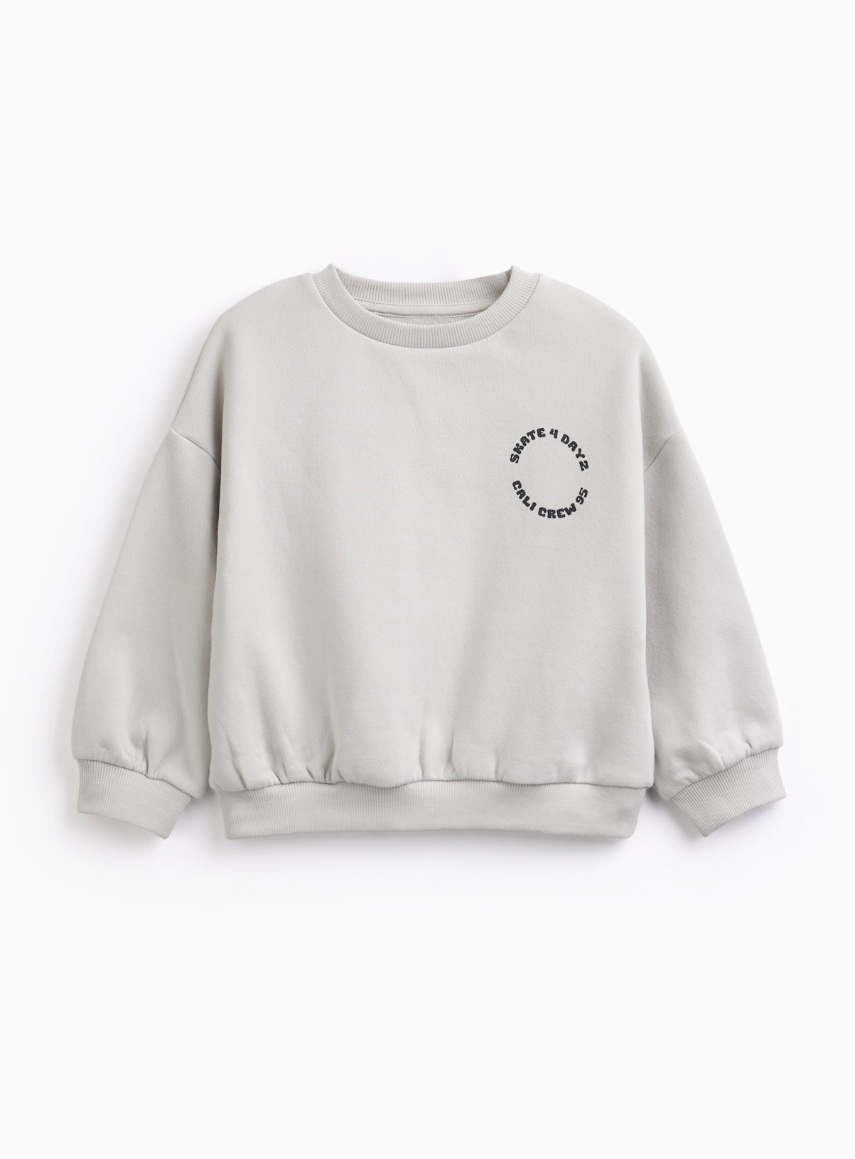 The Super-Soft Blue Graphic Sweatshirt 