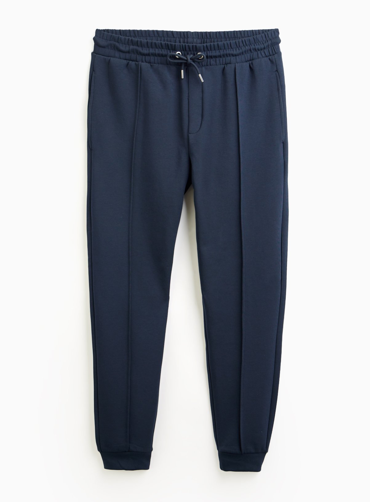 Navy Scuba Pintuck Joggers 