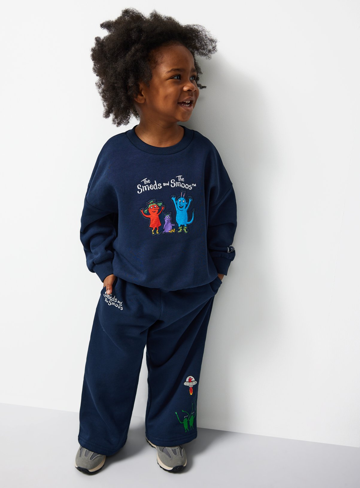 Navy The Smeds & The Smoos Sweat Set 