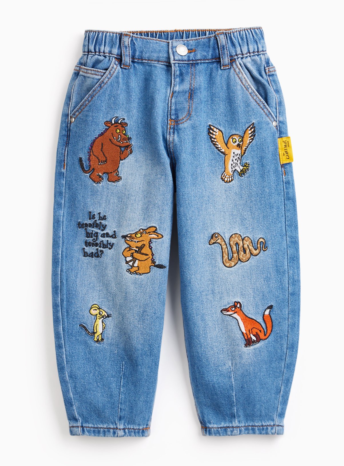 Blue Gruffalo Fit Balloon Jeans 