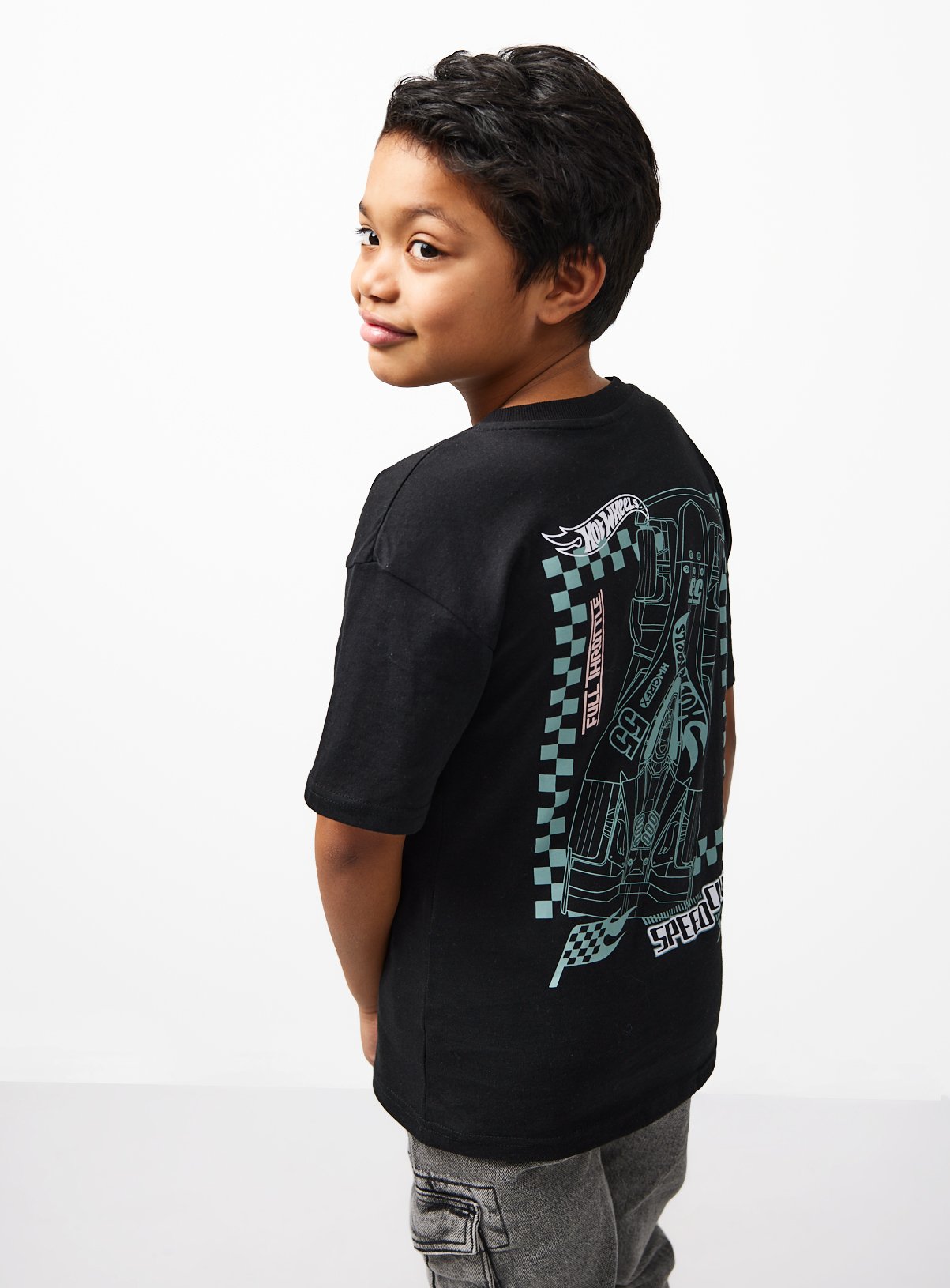 Hot Wheels T-Shirt & Jeans Set 10 years