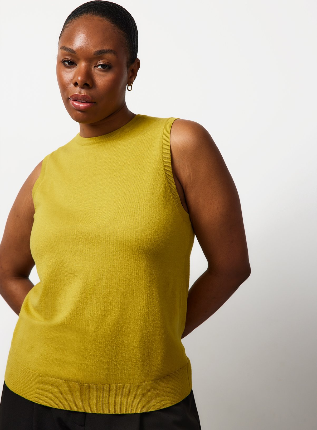Mustard Soft Touch Tank Top 6