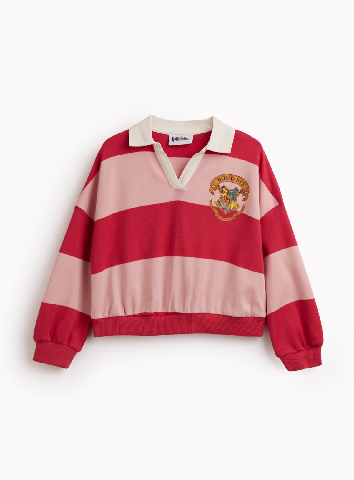 Pink Striped Harry Potter Rugby Shirt