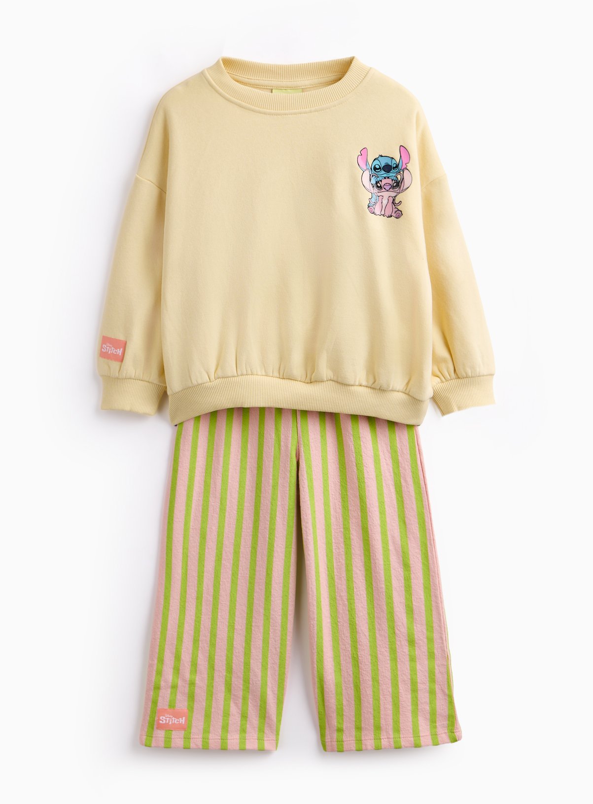 Yellow Lilo & Switch Sweat Set 6-7 years