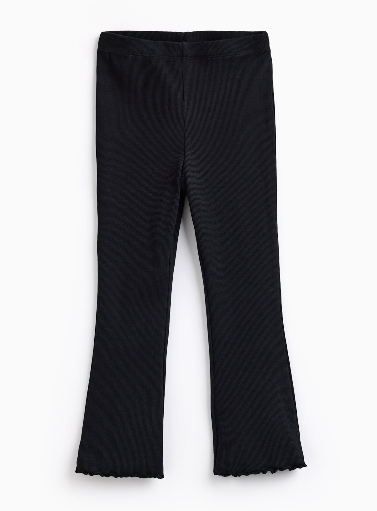 Ribbed Flared Leggings