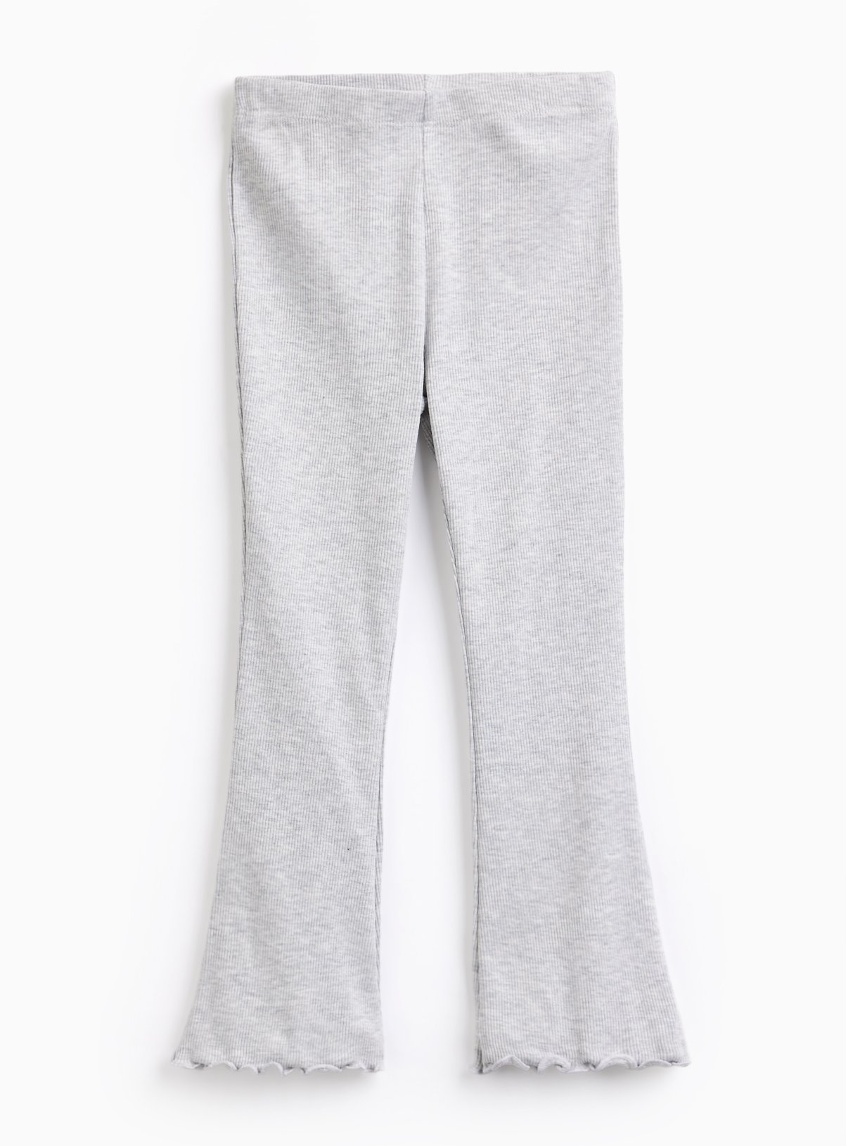 Ribbed Flared Leggings 