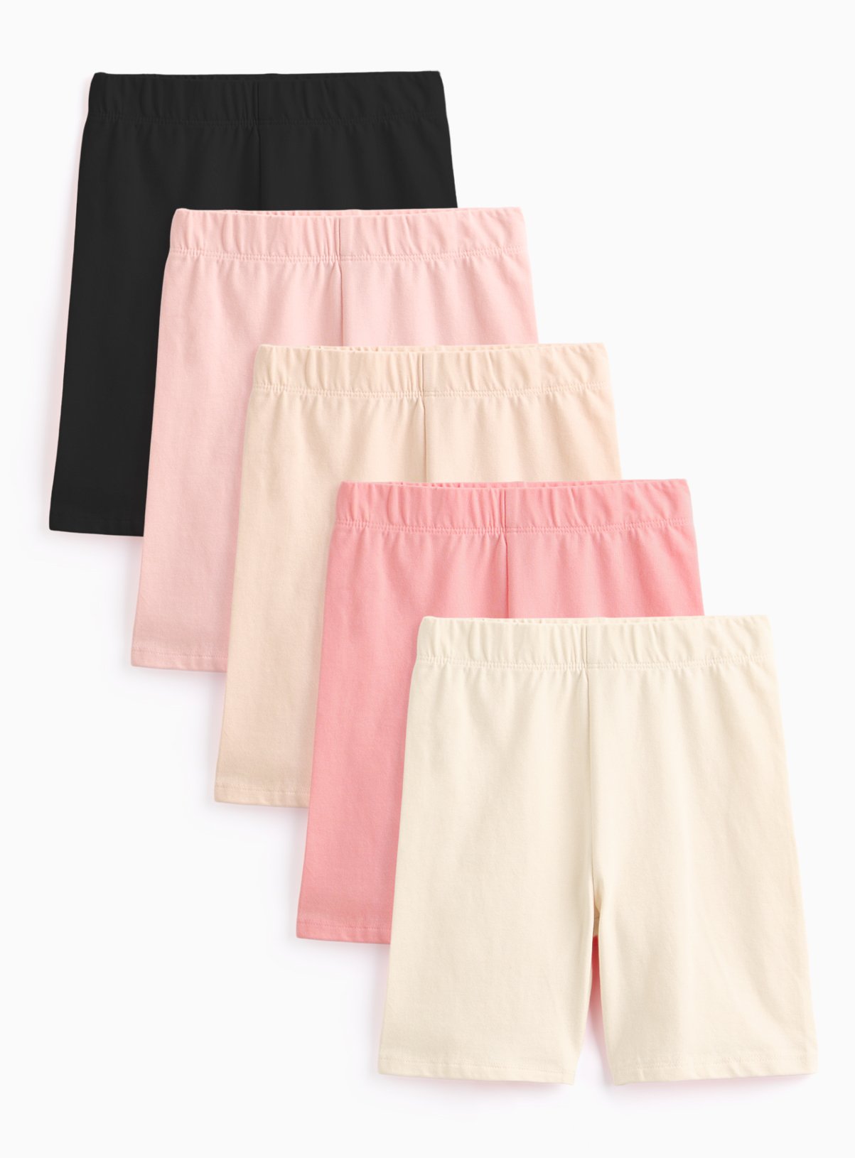 Pink Cycling Shorts 5 Pack 8 years