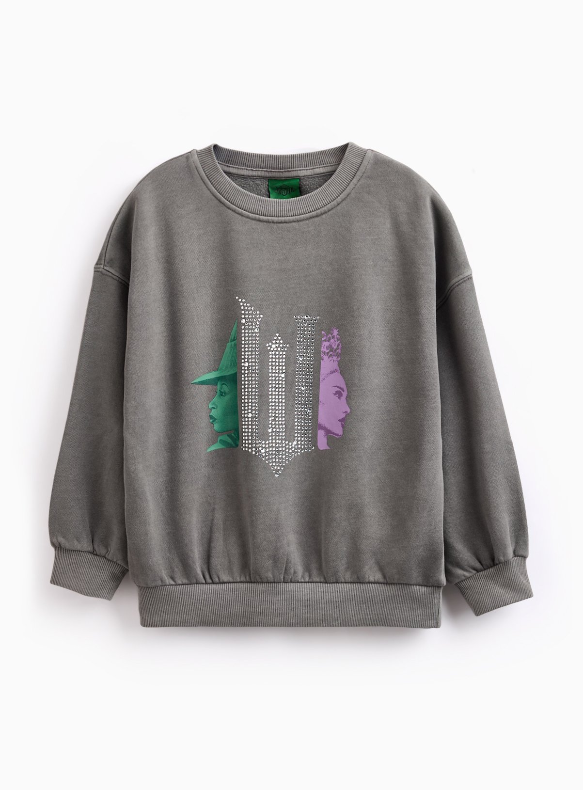Grey Wicked Graphic Print Sweatshirt 14 years