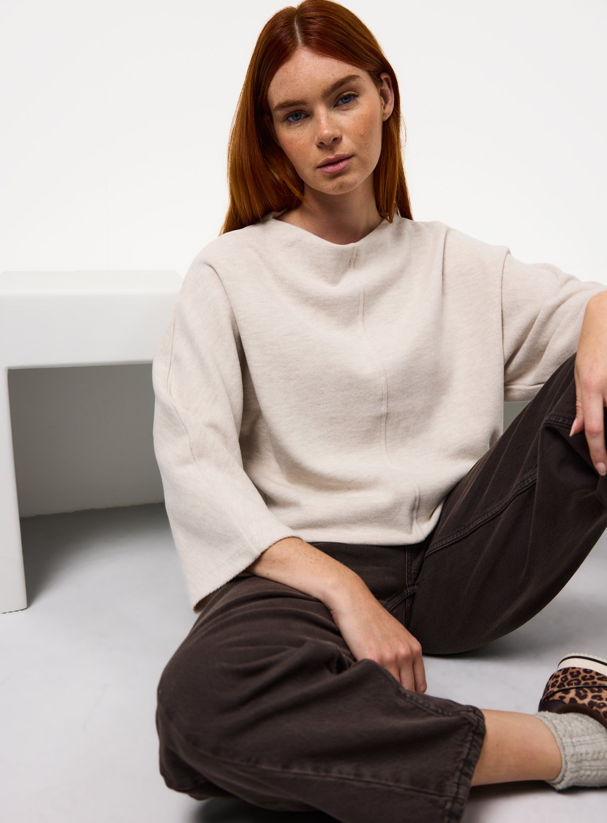 Soft Touch Batwing Top