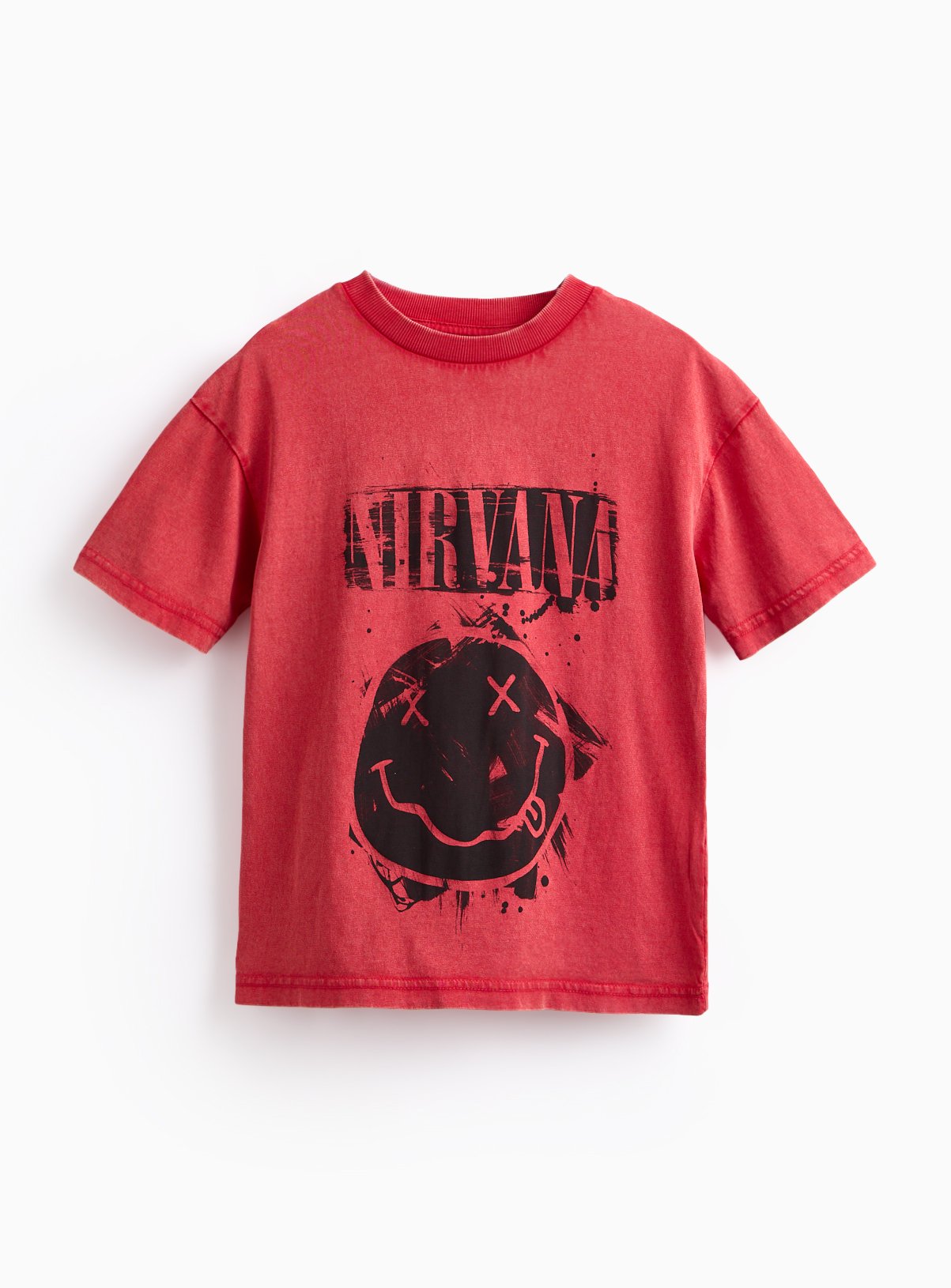Red Nirvana Graphic T-Shirt 4 years