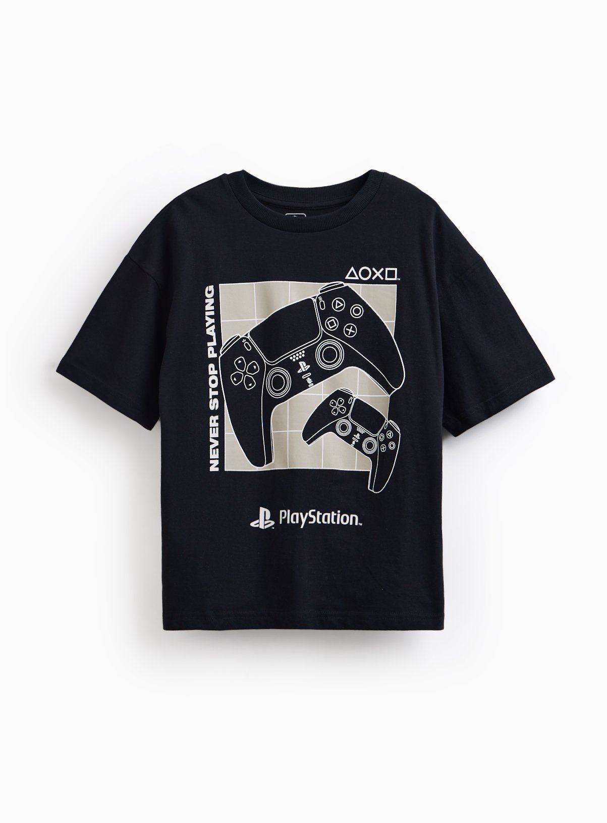 Black PlayStation Graphic T-Shirt