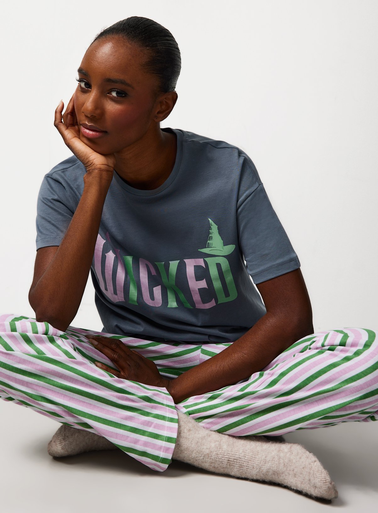 Wicked Short Sleeve Pyjama Set 