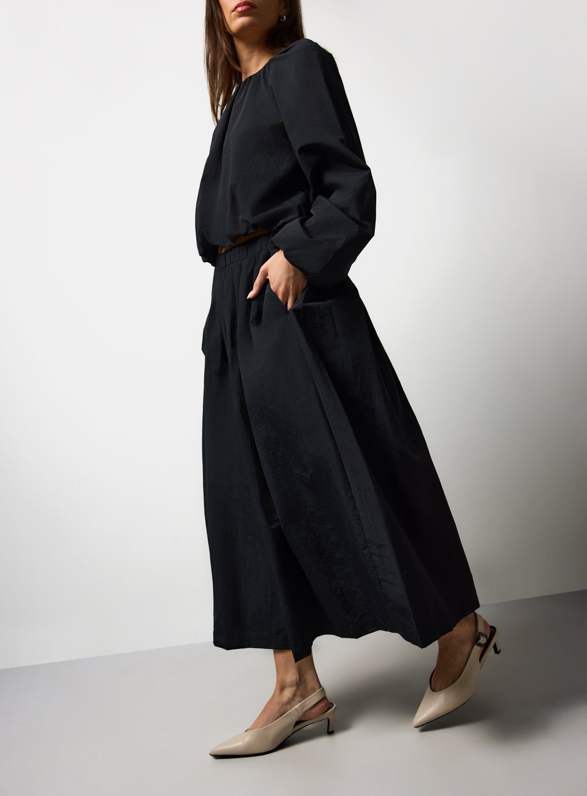 Black Full Co-ord Skirt 24