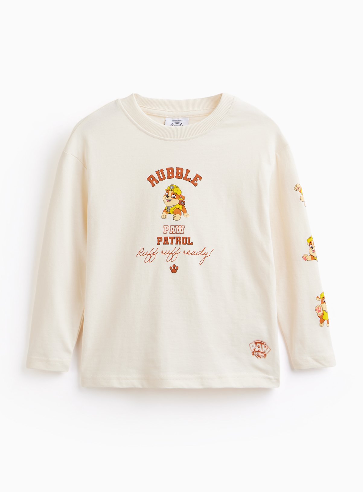 Stone Paw Patrol Rubble Long Sleeve T-Shirt