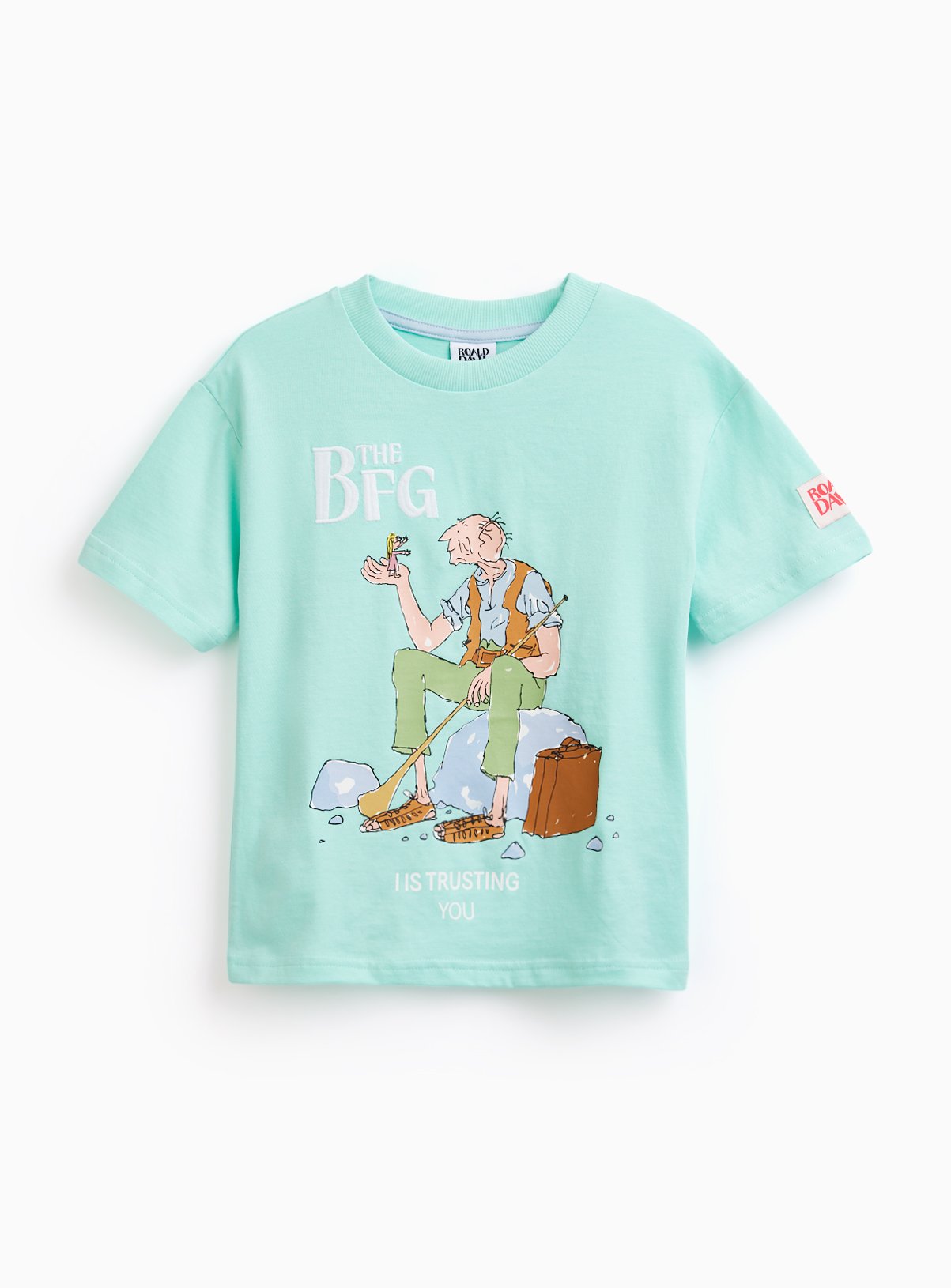 Turquoise BFG Graphic T-Shirt 