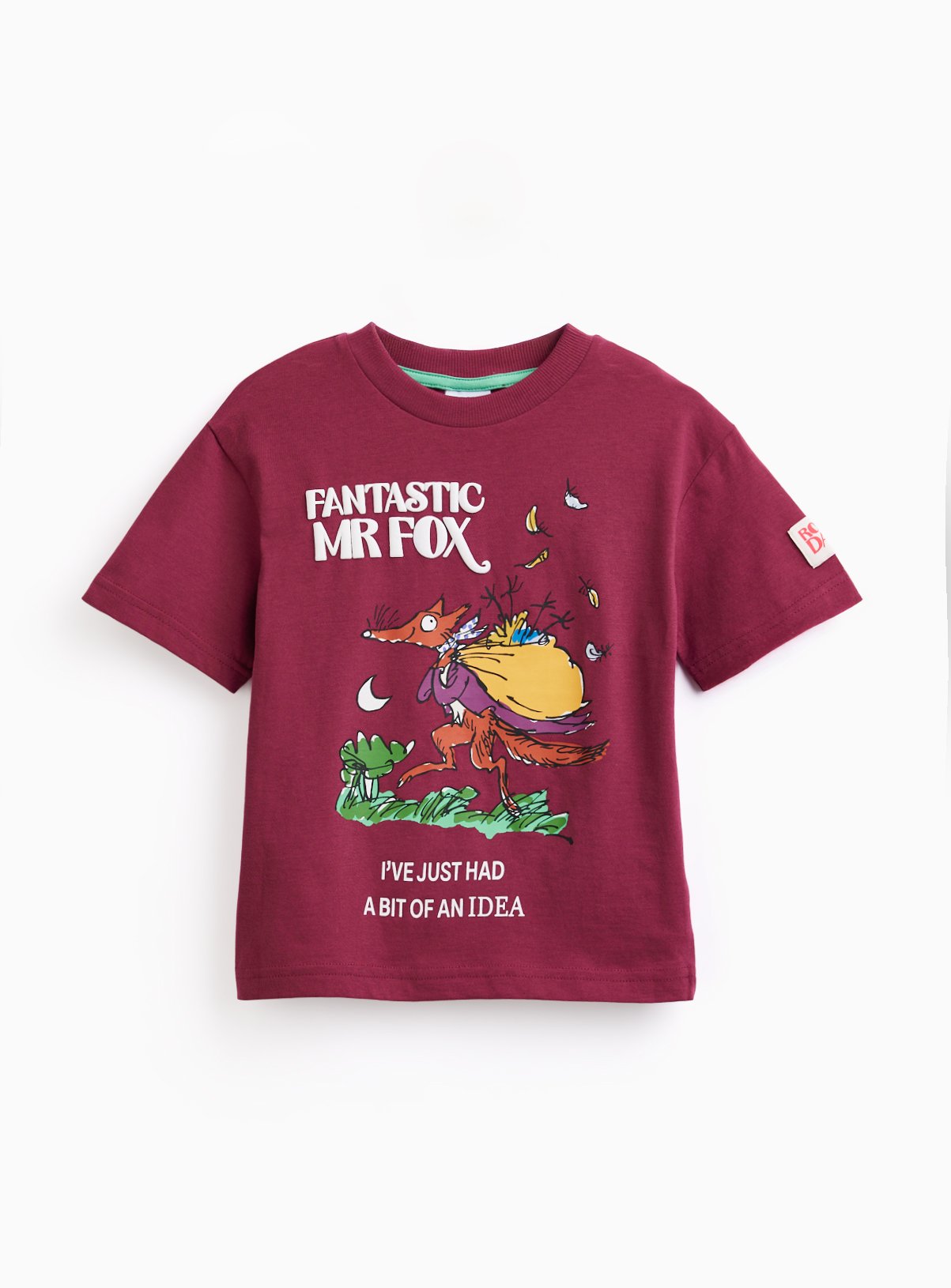 Dark Red Fantastic Mr. Fox T-Shirt 