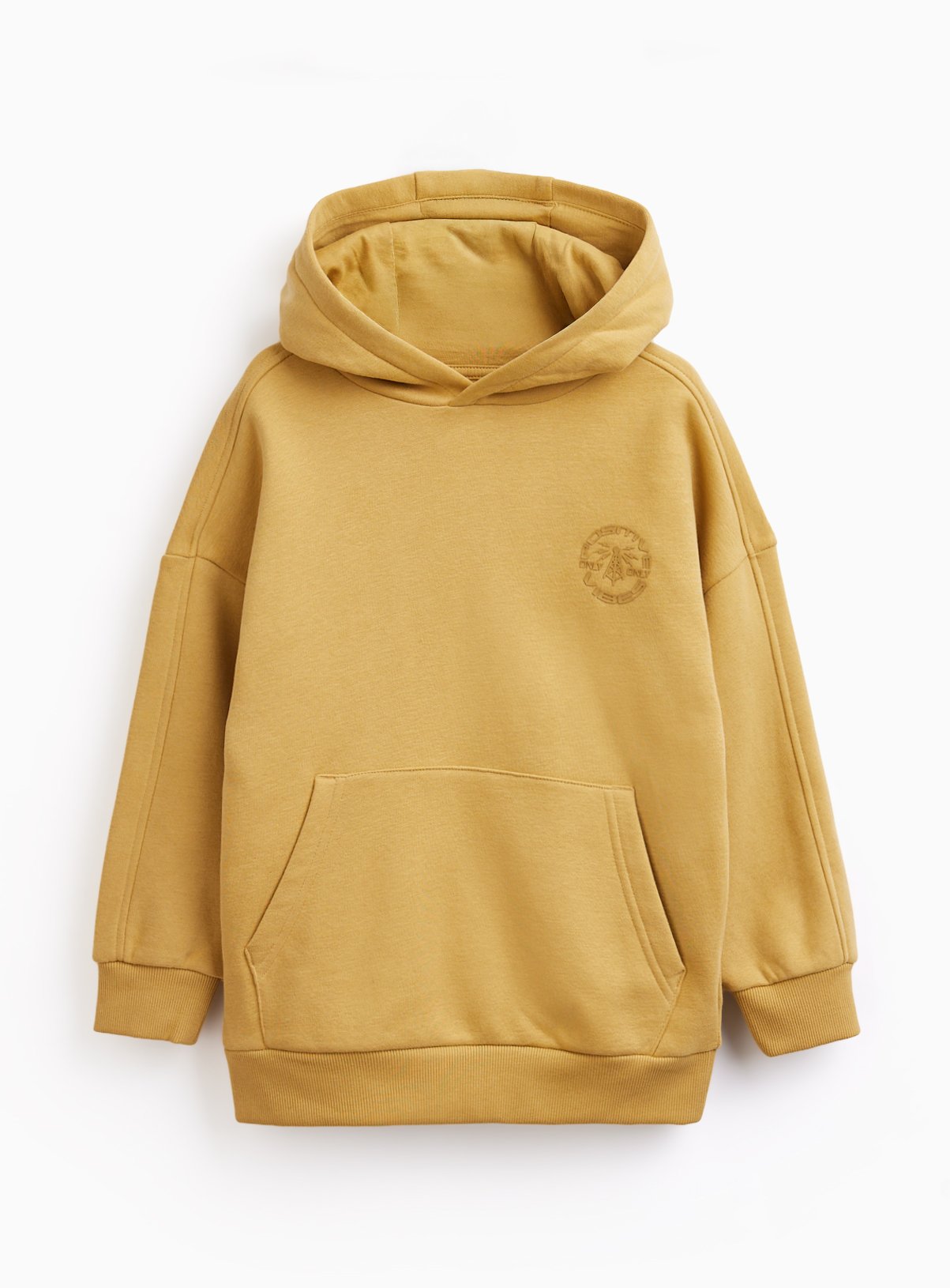 Yellow Logo Detail Hoodie 12 years