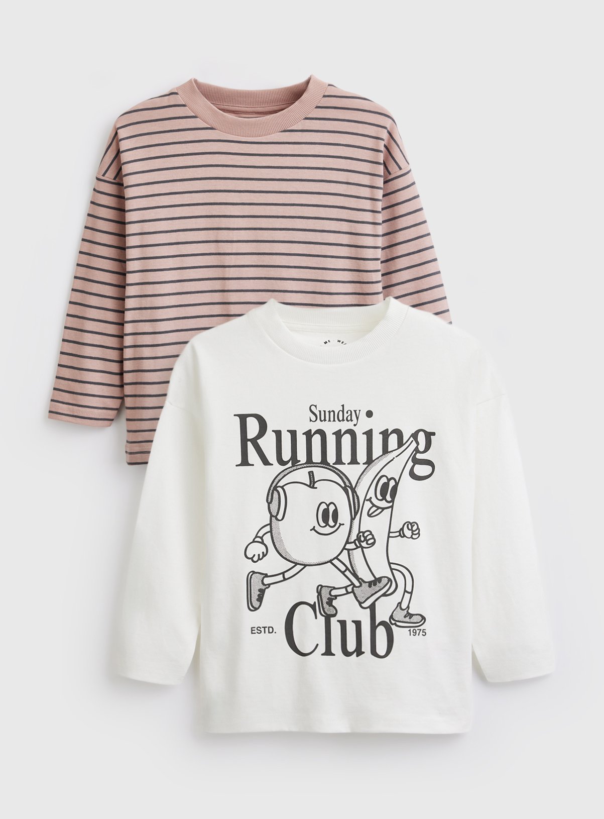 Sunday Running Club Long Sleeve Tee 2 Pack 