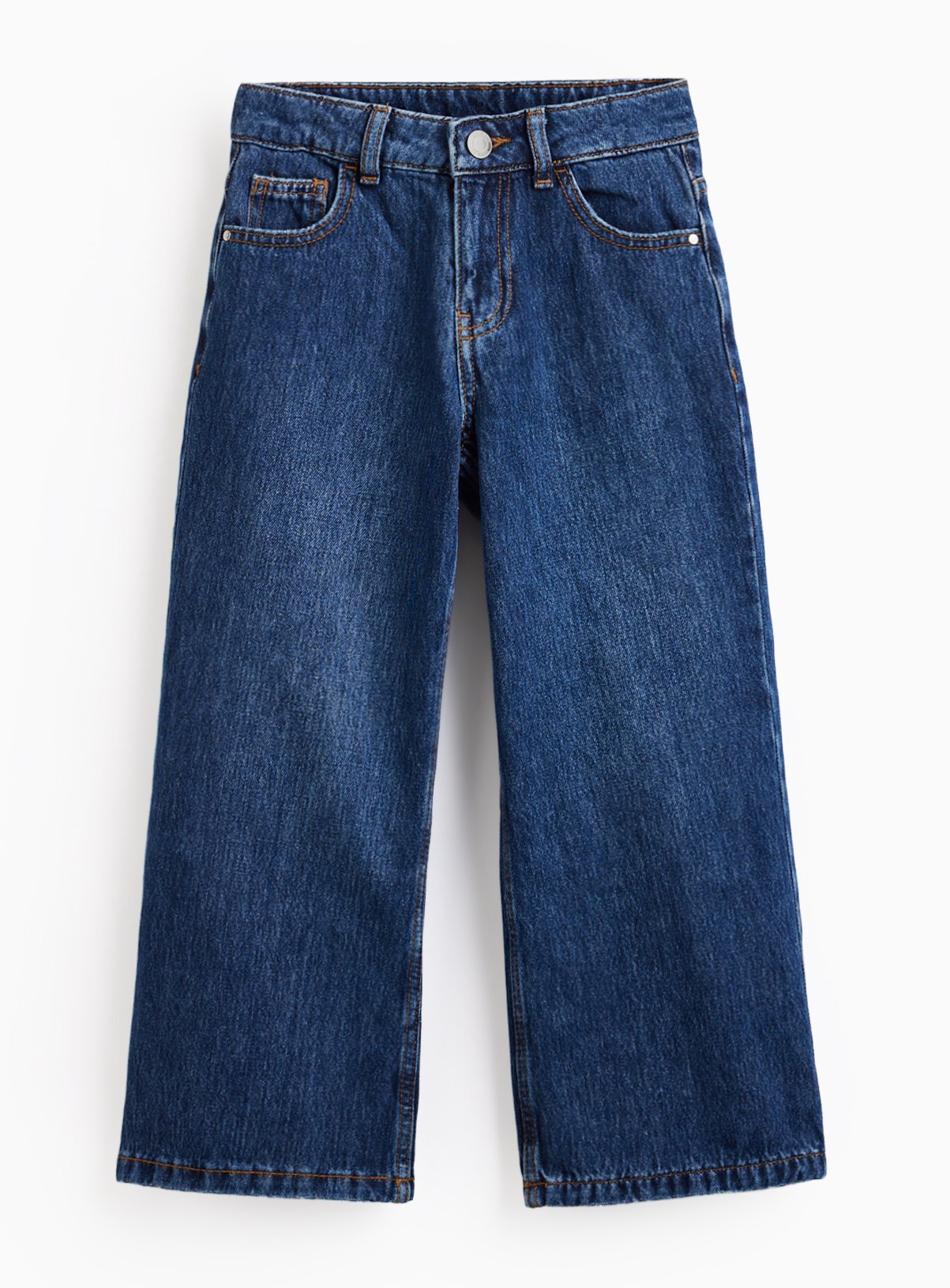 Light Blue Stonewashed Wide Leg Jeans 12 years