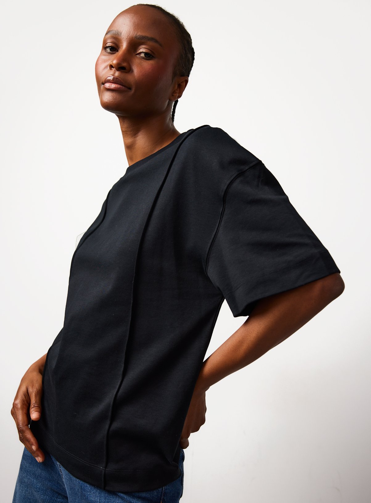 Seam Detail Oversized T-Shirt 