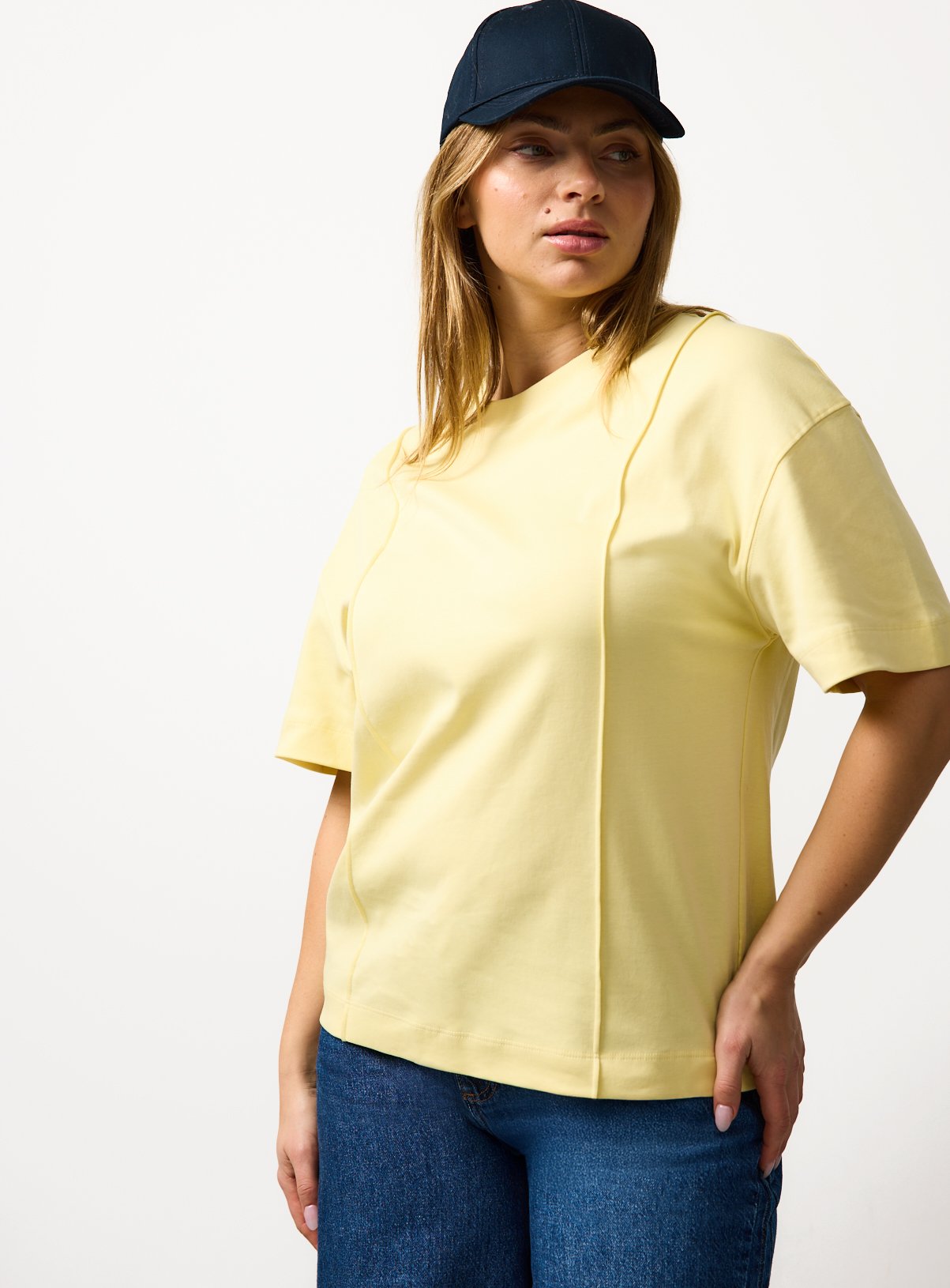 Seam Detail Oversized T-Shirt 