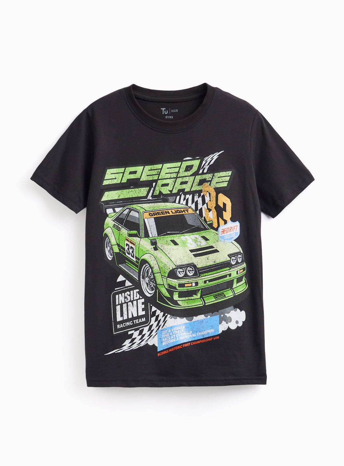 Racing Car Graphic T-Shirt