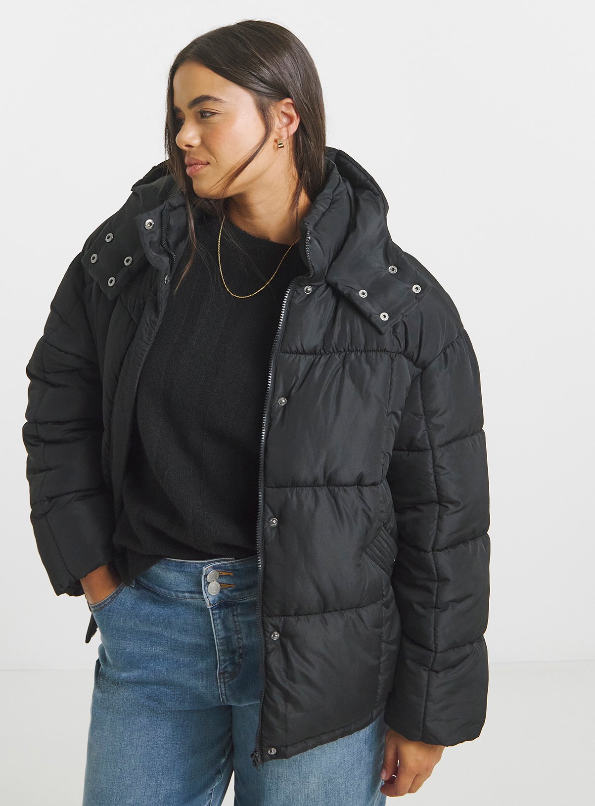 SIMPLY BE Padded Short Coat 