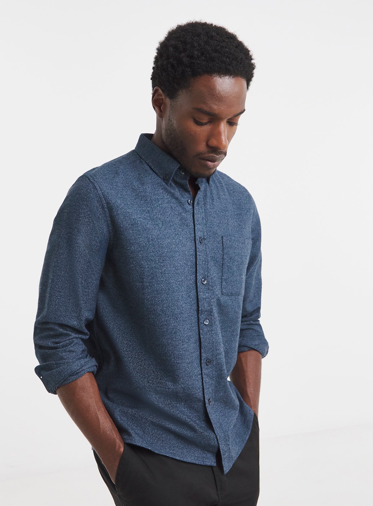 JACAMO Pure Cotton Flannel Shirt 