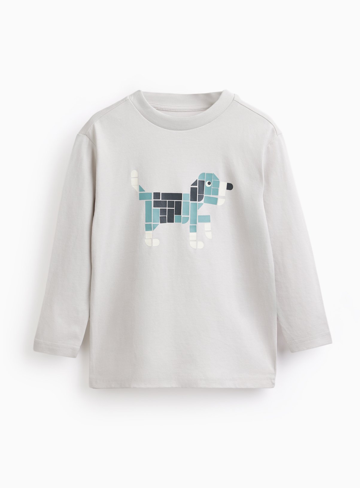 Dino Print Long Sleeve Tee