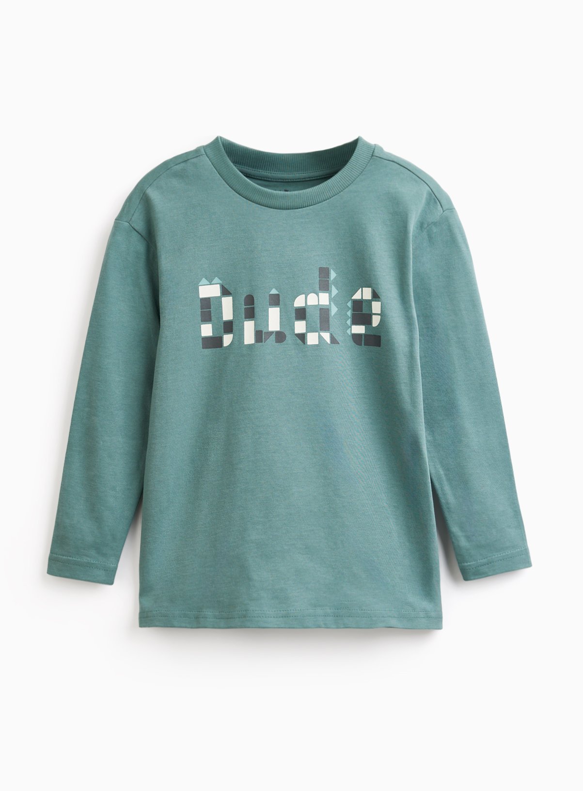 Dino Print Long Sleeve Tee 