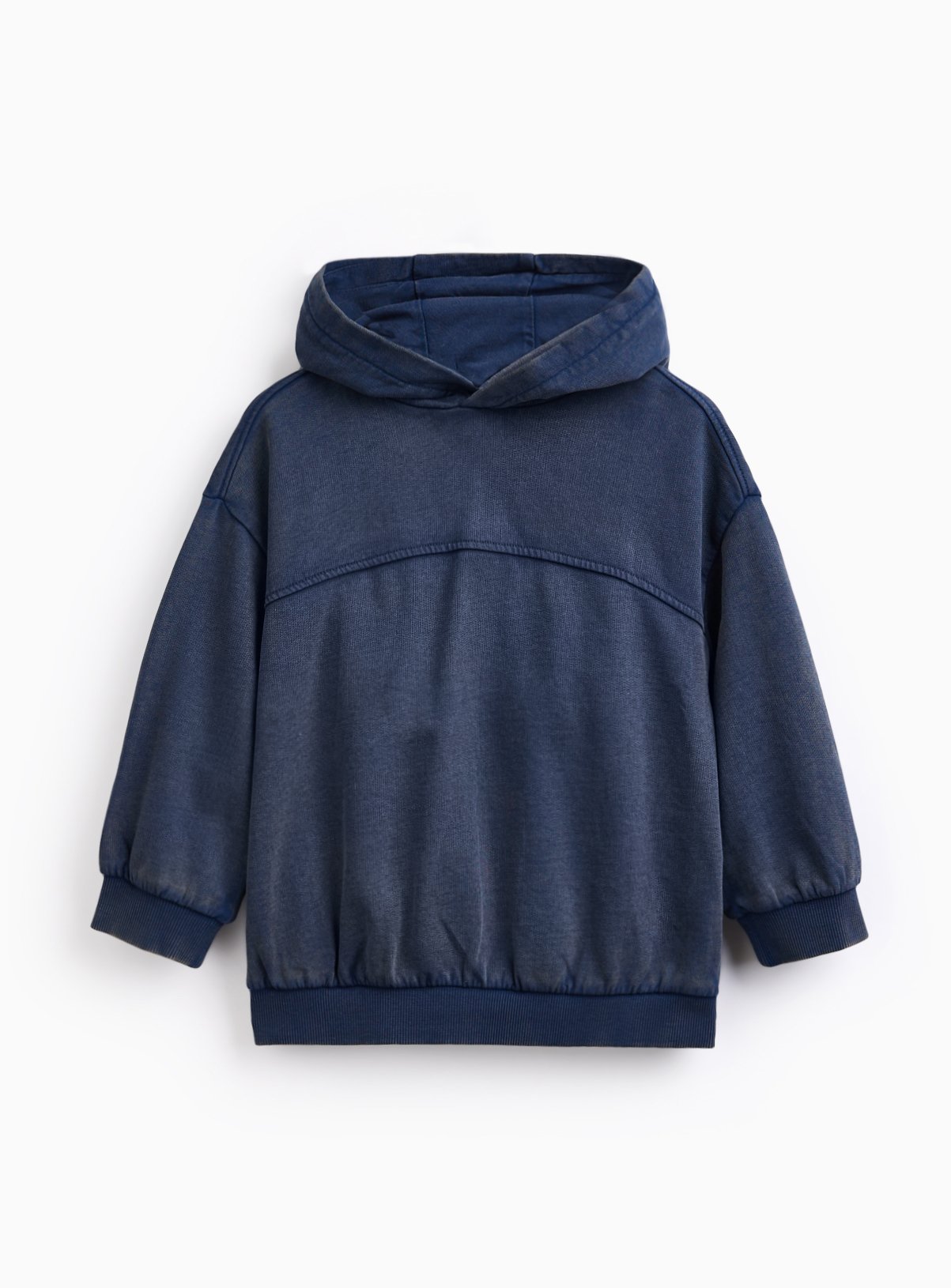 Navy Washed Hoodie 