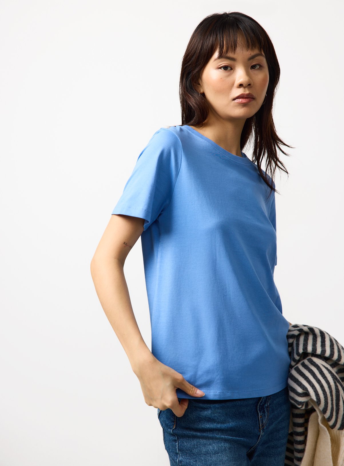 Blue Regular Fit T-Shirt 6