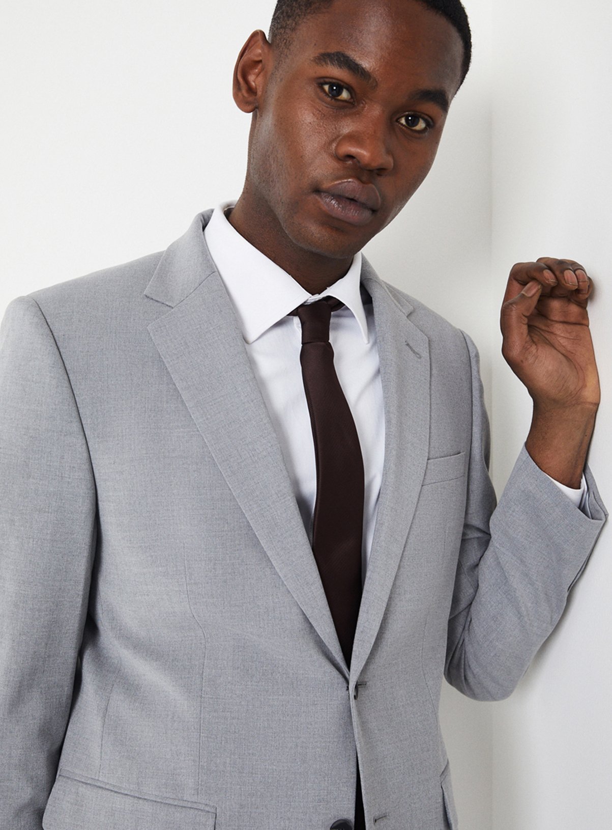 BURTON Tailored Fit Essential Suit Jacket 