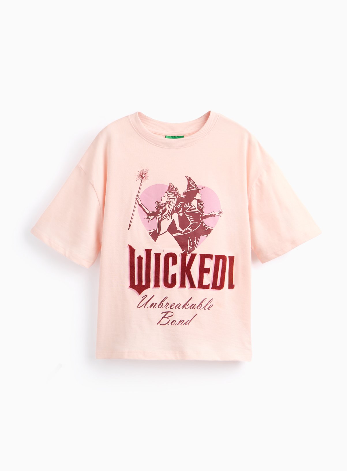 Pink Relaxed Fit Wicked Graphic T-Shirt 
