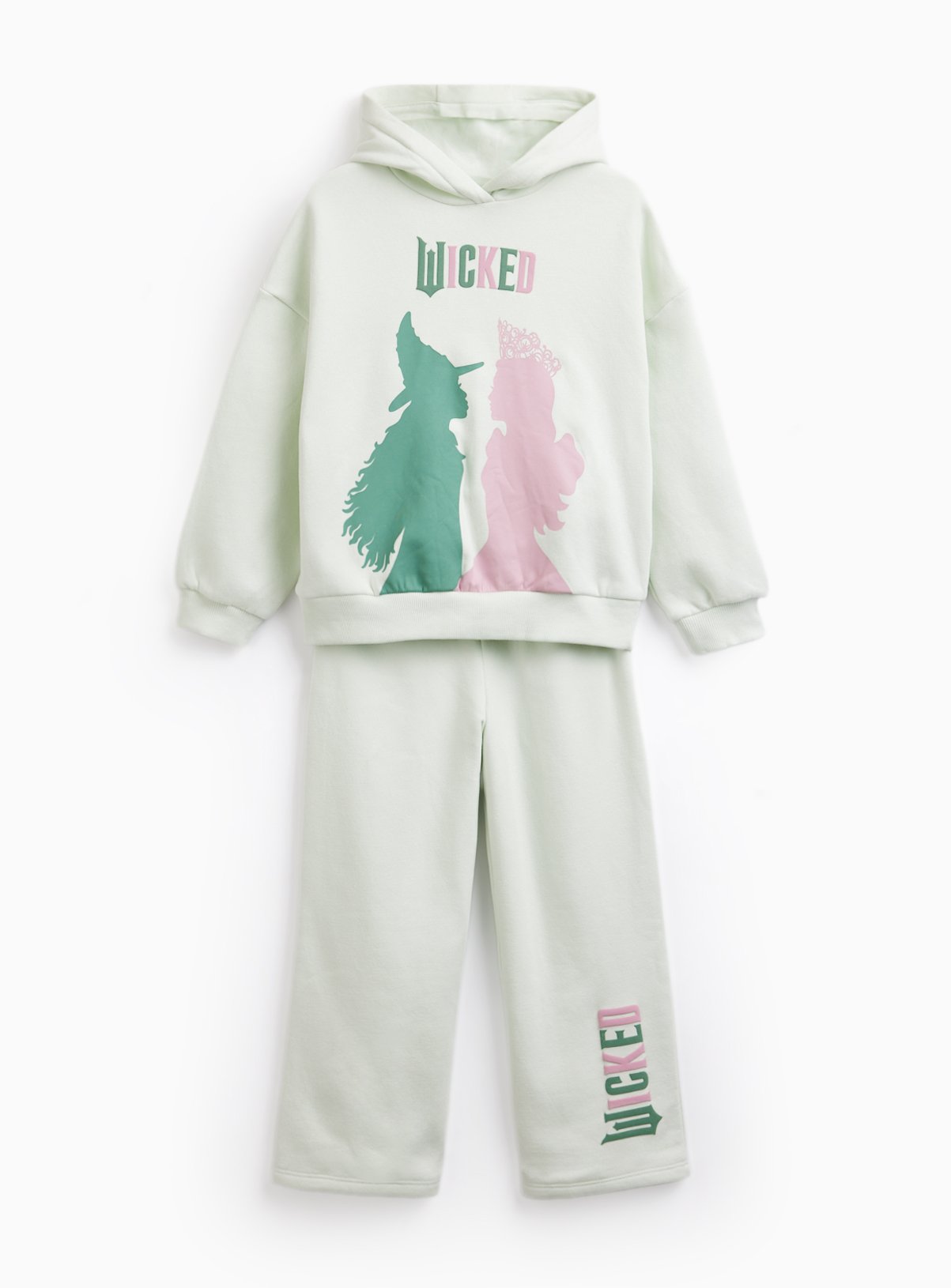 Green Wicked Graphic Hooded Sweat Set 14 years