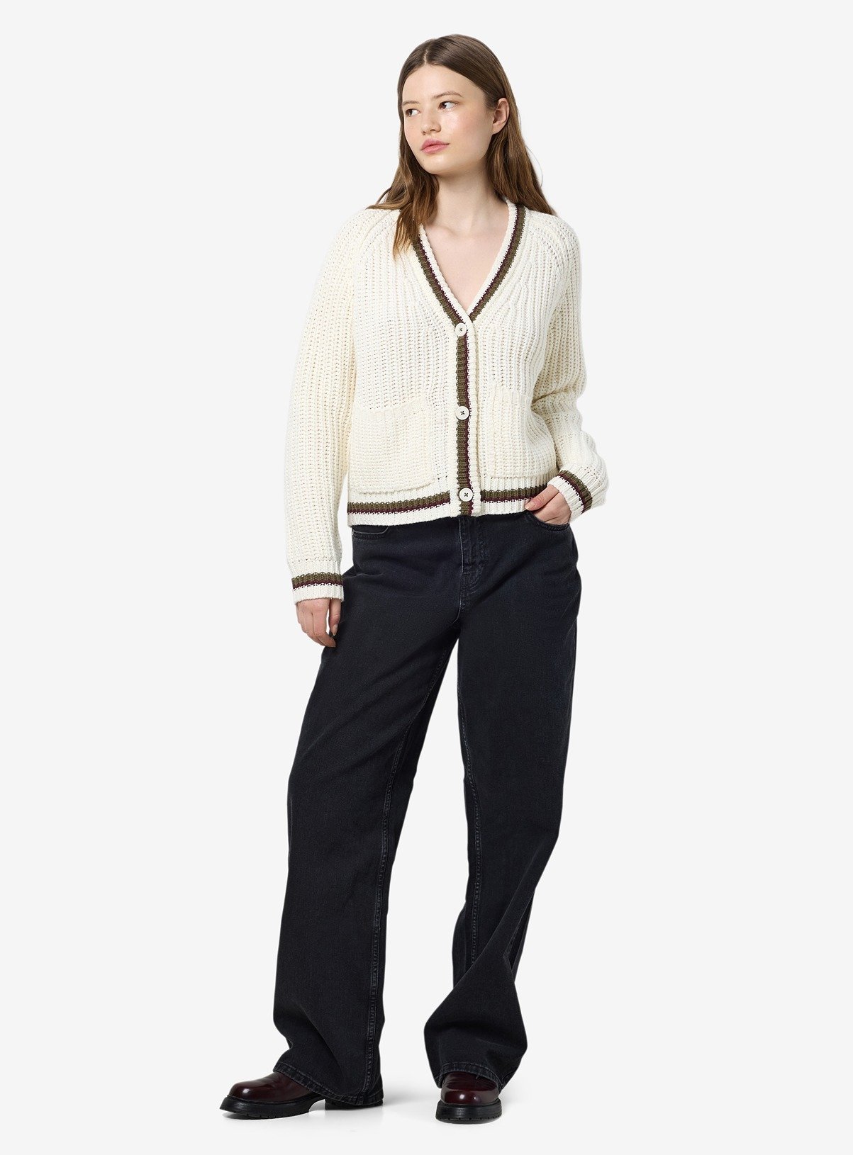NOISY MAY Long Sleeved Knitted Cardigan 