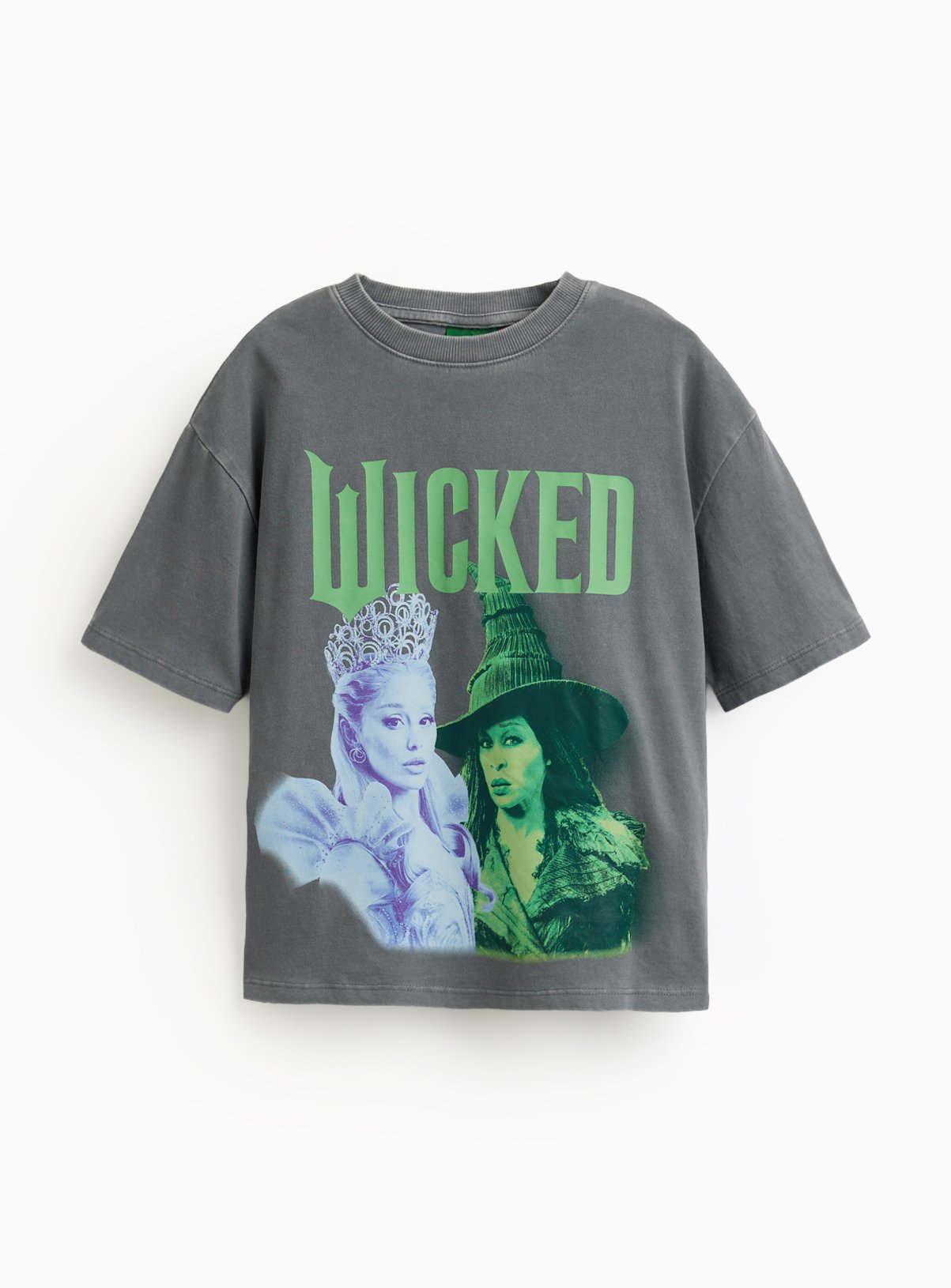 Grey Relaxed Fit Wicked Graphic T-Shirt 14 years